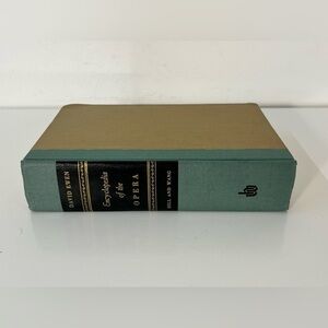 Encyclopedia Of The Opera - David Ewen (1955, Hardcover) Hill and Wang